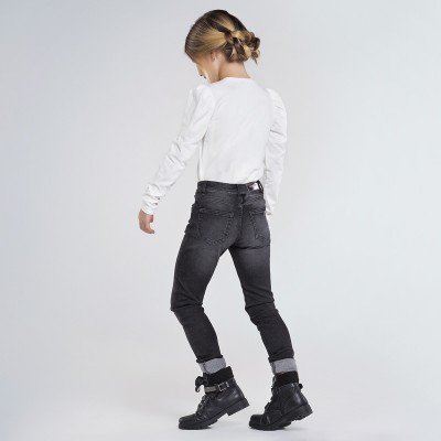 Spodnie długie jeans basic | Art.00080 K81 Roz. 157