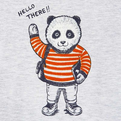 Koszulka d/r panda | Art.02041 K87 Roz. 80