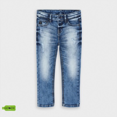 Spodnie jeans przetarcia | Art.04536 K15 Roz. 116