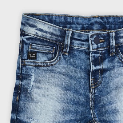 Spodnie jeans przetarcia | Art.04536 K15 Roz. 98