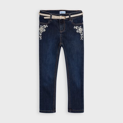 Spodnie długie jeans lurex | Art.04550 K45 Roz. 104