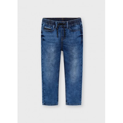 Spodnie jeans soft jogger | Art.04569 K83 Roz. 104