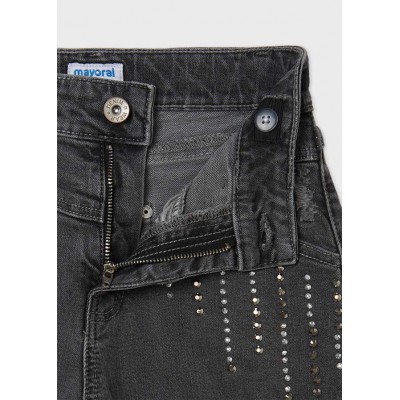 Spodnie długie jeans slouchy | Art.07561 K62 Roz. 128