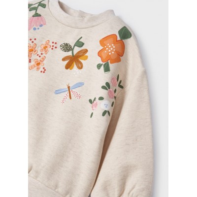 Bluza z haftowanymi kwiatami | Art.02429 K34 Roz. 92