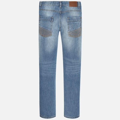 Spodnie jeans biker | Art.07516 K77 166cm