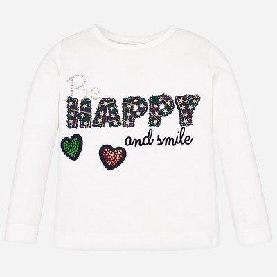 "Koszulka d/r ""happy"" | Art.04012 K87 Roz. 128"