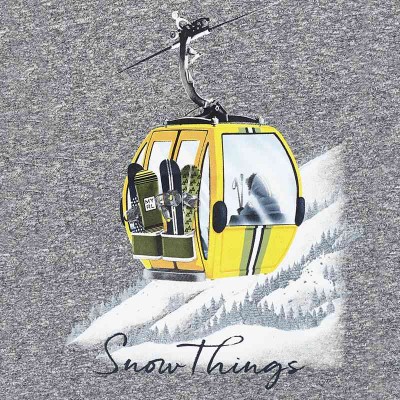 "Koszulka d/r ""snow things"" | Art.04019 K72 Roz. 98"