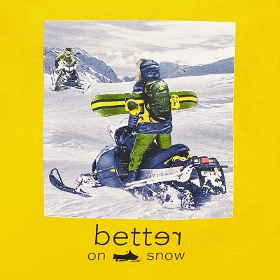 "Koszulka d/r ""better on snow"" | Art.04020 K45 Roz. 98"