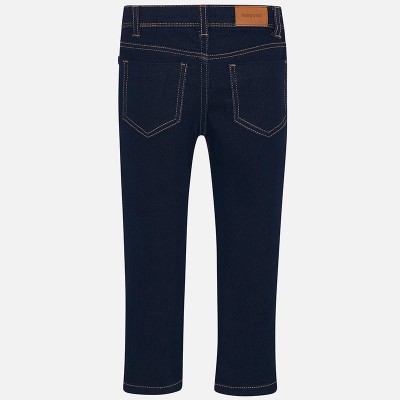 Spodnie długie jeans aplikacj | Art.04502 K52 Roz. 128