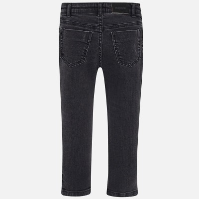 Spodnie długie jeans aplikacj | Art.04502 K53 Roz. 128