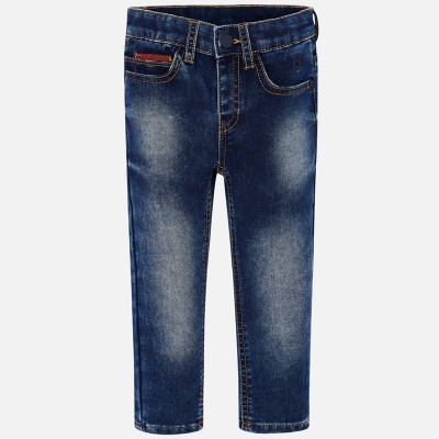 Spodnie jeans color | Art.04524 K22 Roz. 98