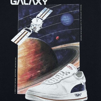 "Koszulka d/r ""galaxy"" | Art.07028 K94 Roz. 166"