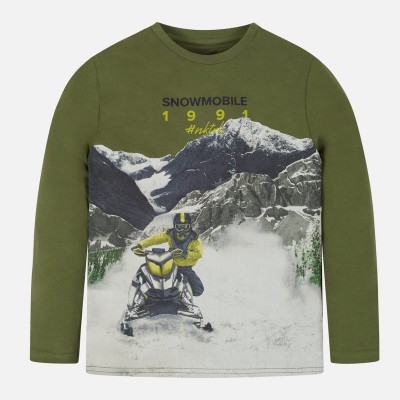 "Koszulka d/r ""snowmobile"" | Art.07038 K75 Roz. 160"