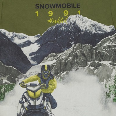 "Koszulka d/r ""snowmobile"" | Art.07038 K75 Roz. 160"