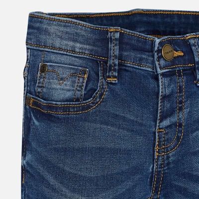 Spodnie jeans slim fit basic | Art.00515 K82 Roz. 128