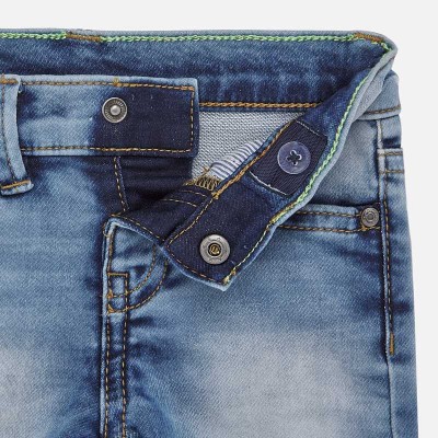 Bermudy jeansowe soft denim | Art.01285 K88 Roz. 80