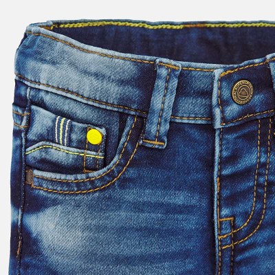 Bermudy jeansowe soft denim | Art.01285 K89 Roz. 80