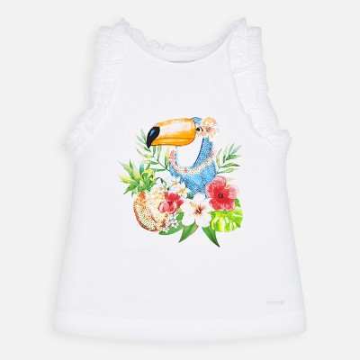 Koszulka na ramiączkach tukan | Art.03025 K18 Roz. 122