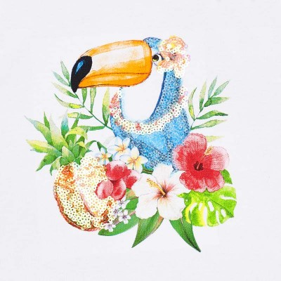Koszulka na ramiączkach tukan | Art.03025 K18 Roz. 122