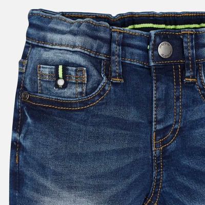 Bermudy jeans 5 kieszeni | Art.03255 K15 Roz. 98