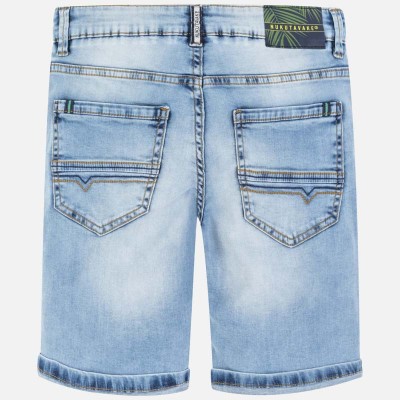 Bermudy jeans z kieszeniami | Art.06242 K21 Roz. 152