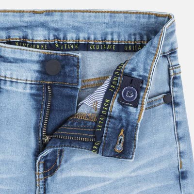 Bermudy jeans z kieszeniami | Art.06242 K21 Roz. 152