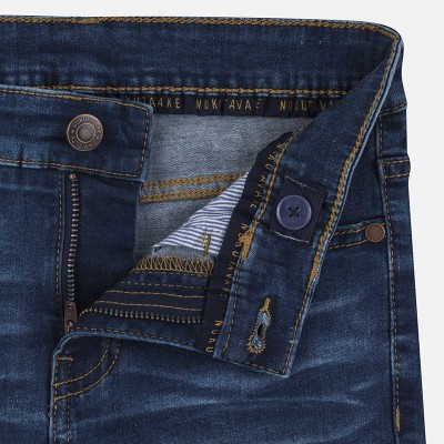 Bermudy jeans z kieszeniami | Art.06242 K22 Roz. 152
