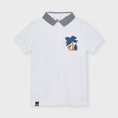 Koszulka polo k/r hafty | Art.03102 K83 Roz. 92