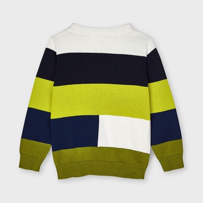 Sweter bloki kolorów | Art.03328 K15 Roz. 104
