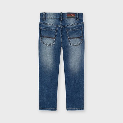 Spodnie jeans przetarcia | Art.03568 K5 Roz. 134