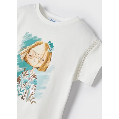 Koszulka k/r lalka | Art.03038 K70 Roz. 110