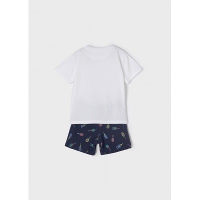 Piżama z krótkimi spodniami | Art.03747 K15 Roz. 92