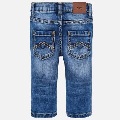 Spodnie jeans slim fit basic | Art.00503 K49 Roz. 74