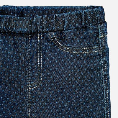 Spodnie długie jeans nadruk | Art.01519 K26 Roz. 80
